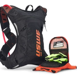 USWE Raw 3 Liter Slim Hydration Pack -HJC uswe raw 3 slim hydratiion pack orange 3