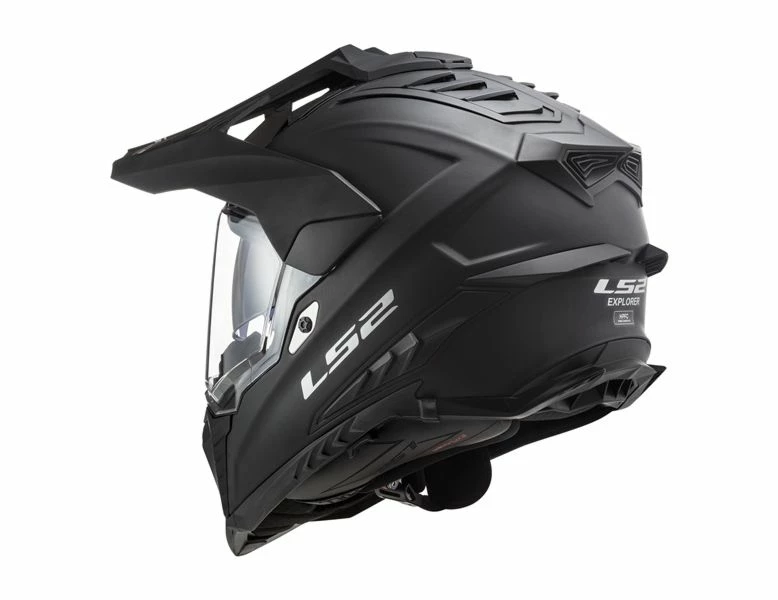 LS2 Explorer Off-Road Helmet Solid - Without Goggle 6 LS2 Explorer Off-Road Helmet Solid - Without Goggle - Image 6