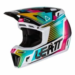 LEATT 8.5 Off-Road Helmet Kit V22 - Included Goggle -HJC v 1web 600 410 410011 34fl 1