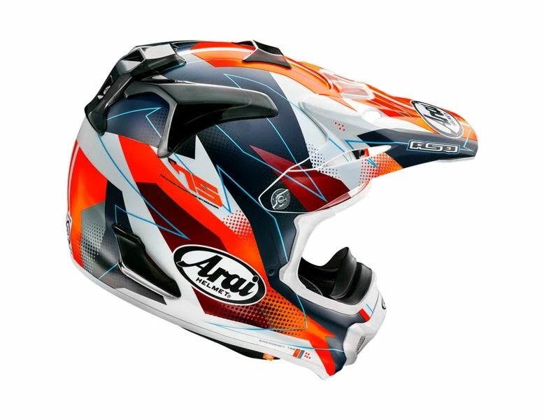 ARAI VX-Pro4 Off-Road Helmet Resolute - Without Goggle 2 ARAI VX-Pro4 Off-Road Helmet Resolute - Without Goggle - Image 2
