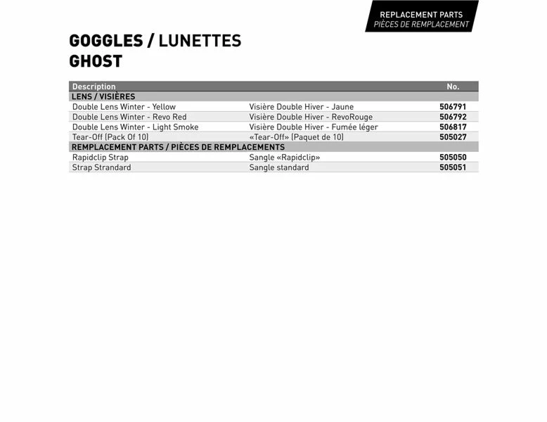 CKX Ghost Goggles, Summer Black 6 CKX Ghost Goggles, Summer Black - Image 6