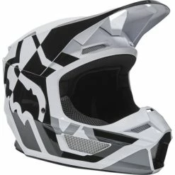 Fox Racing V1 Lux Helmet 8 Fox Racing V1 Lux Helmet -HJC v1 lux helmet black white 28003 018 xs