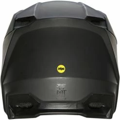 Fox V1 Matte Helmet -HJC v1 solid helmet matte black 4