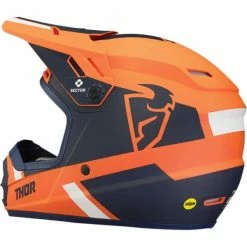 Thor Youth Sector Split MIPS Helmet -HJC youth sector split mips helmet orange navy 4